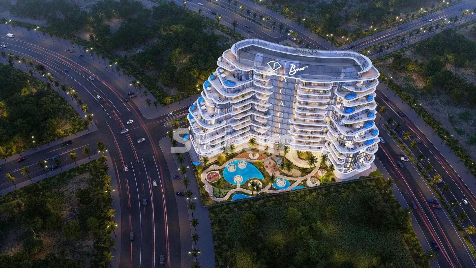 apartment 1 room for sale on Dubai