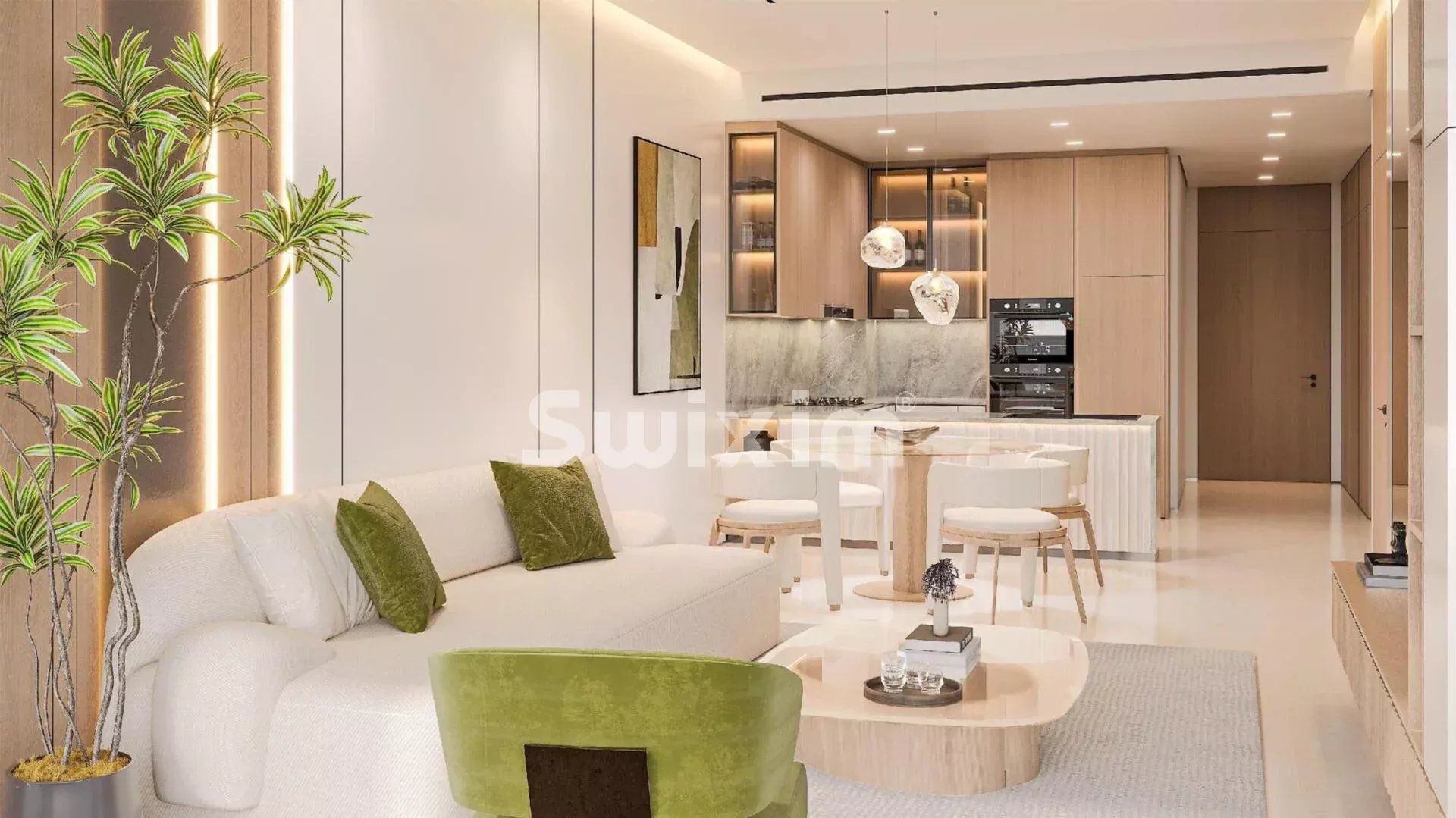 apartamento 1 sala en venta en Dubai