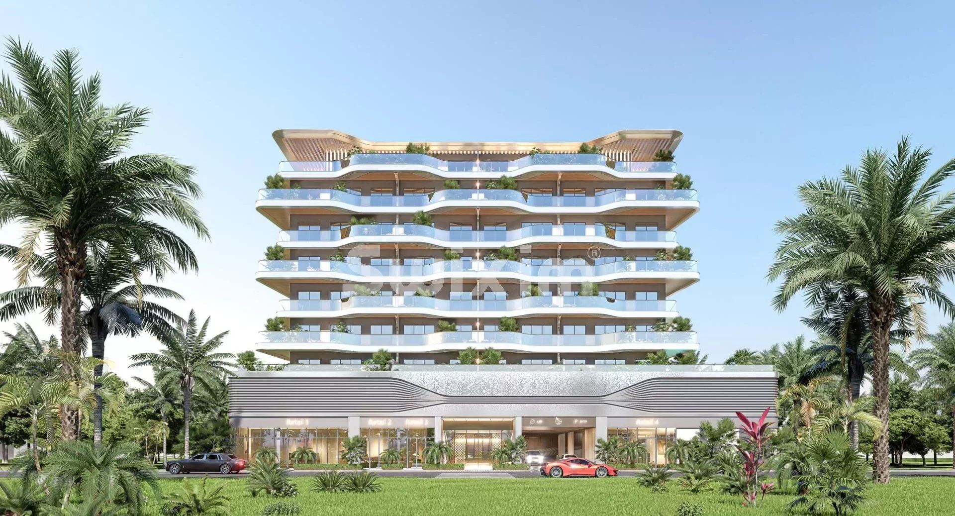 apartment 1 room for sale on Dubai