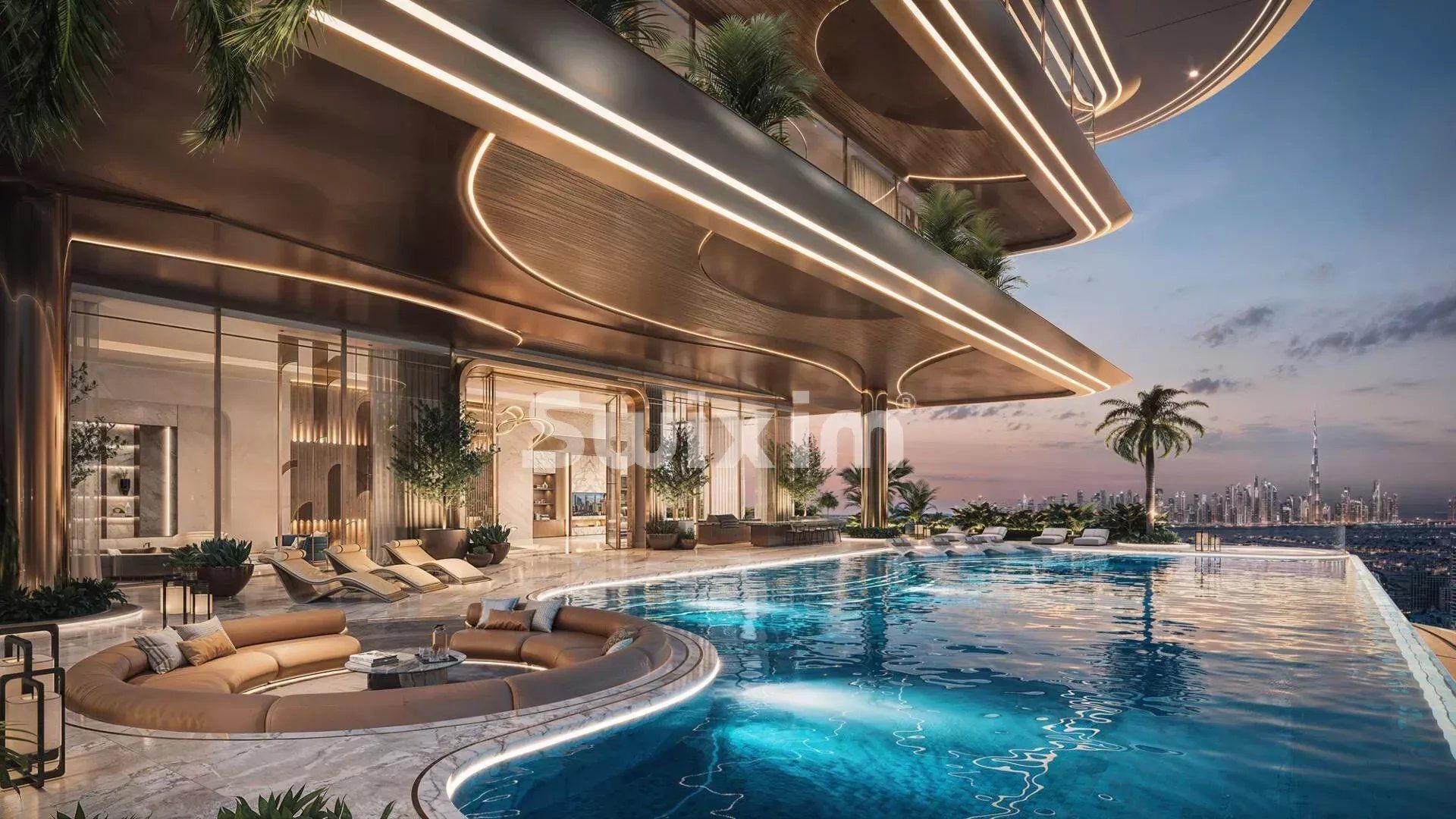 apartment 1 room for sale on Dubai