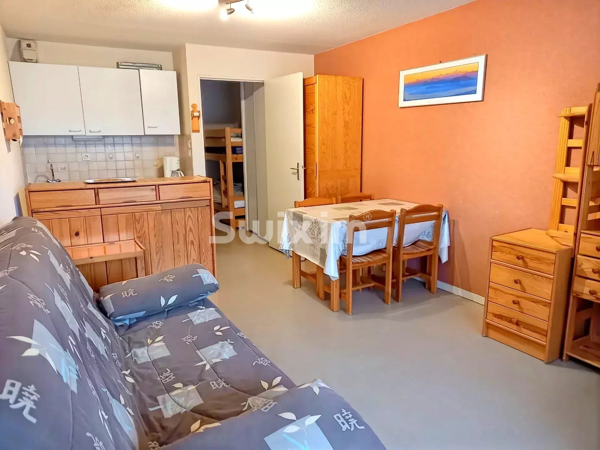 Rental Apartment Les Rousses 1&nbsp;room 27.56&nbsp;m²