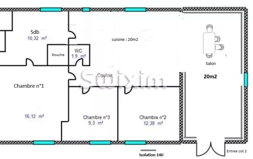 casa 4 Salas en venta en Gex (01170)