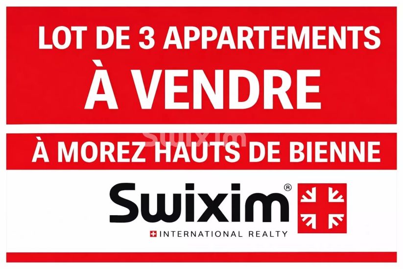Vente Appartement Hauts de Bienne 4&nbsp;Pièces 100&nbsp;m²