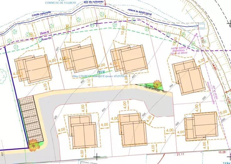 Sale Land Vulbens 407&nbsp;m²
