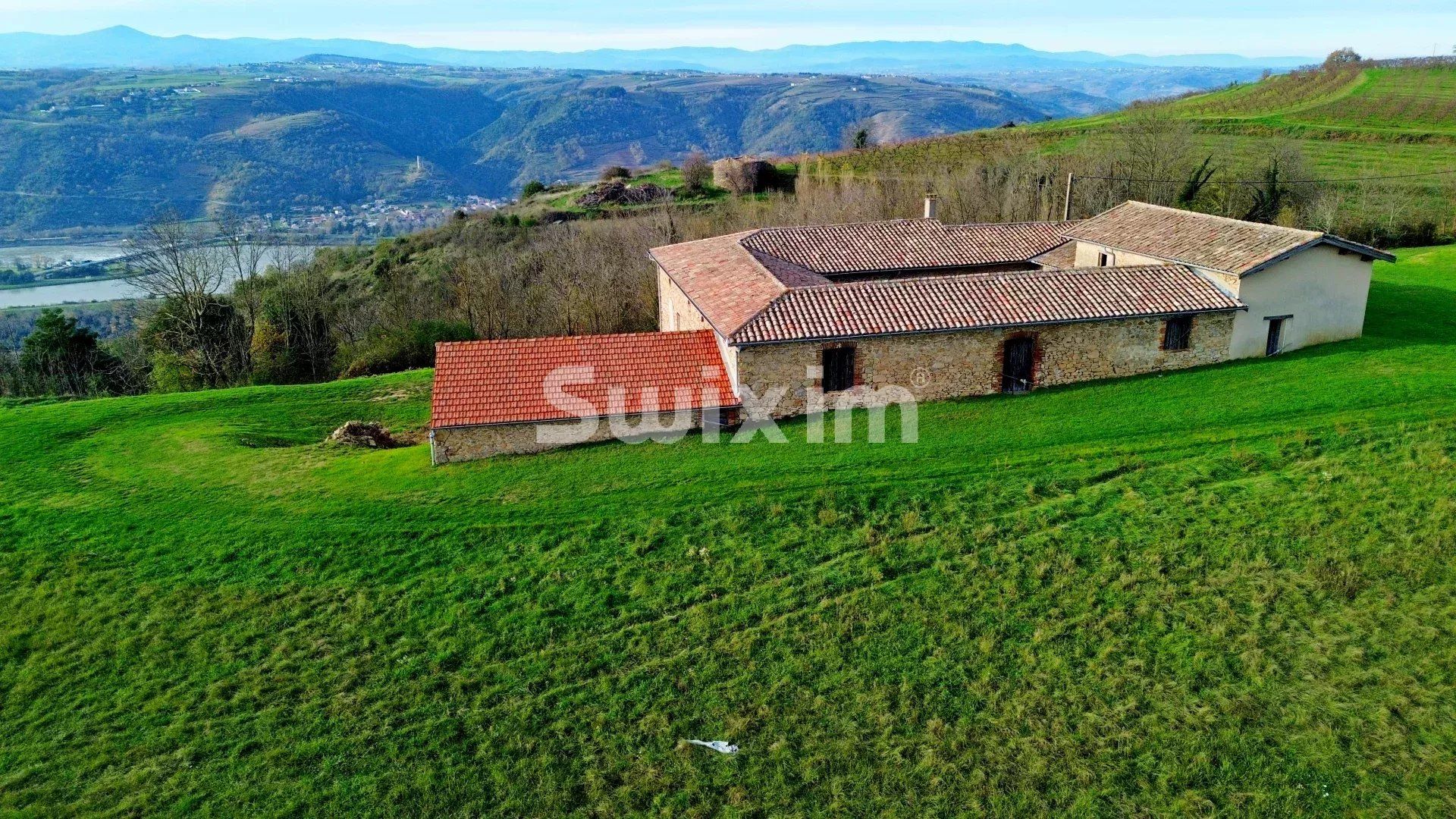 casa de campo 10 Quartos para venda sobre Serves-sur-Rhône (26600)