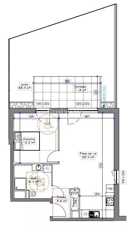 apartamento 2 Salas en venta en Wissembourg (67160)