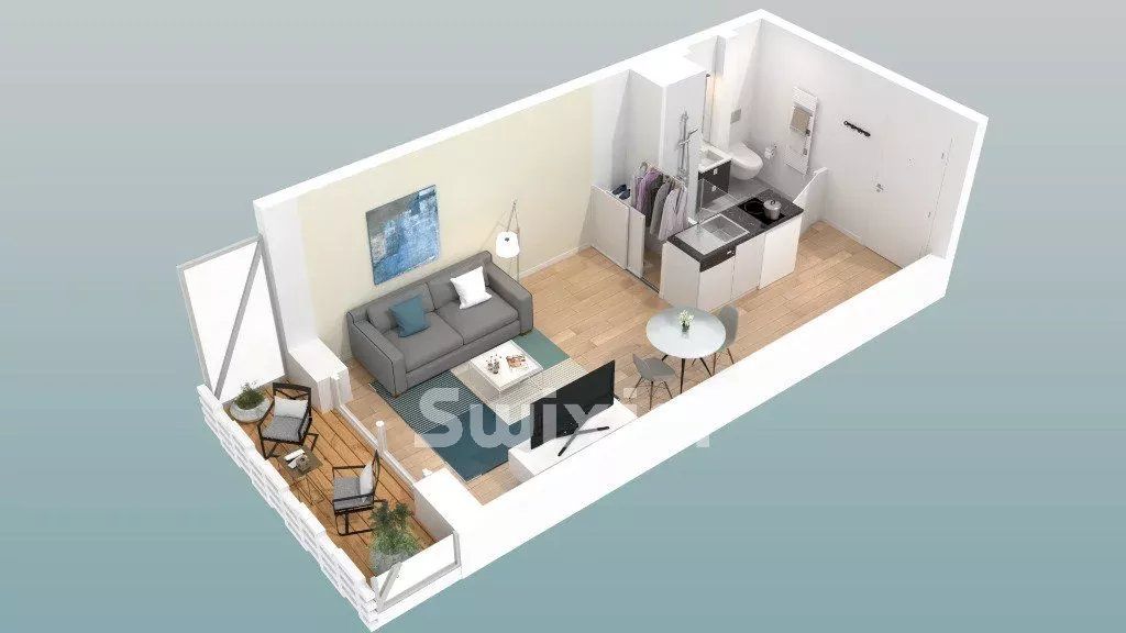 Verkauf Appartement Illkirch-Graffenstaden 1&nbsp;raum 22.5&nbsp;m²