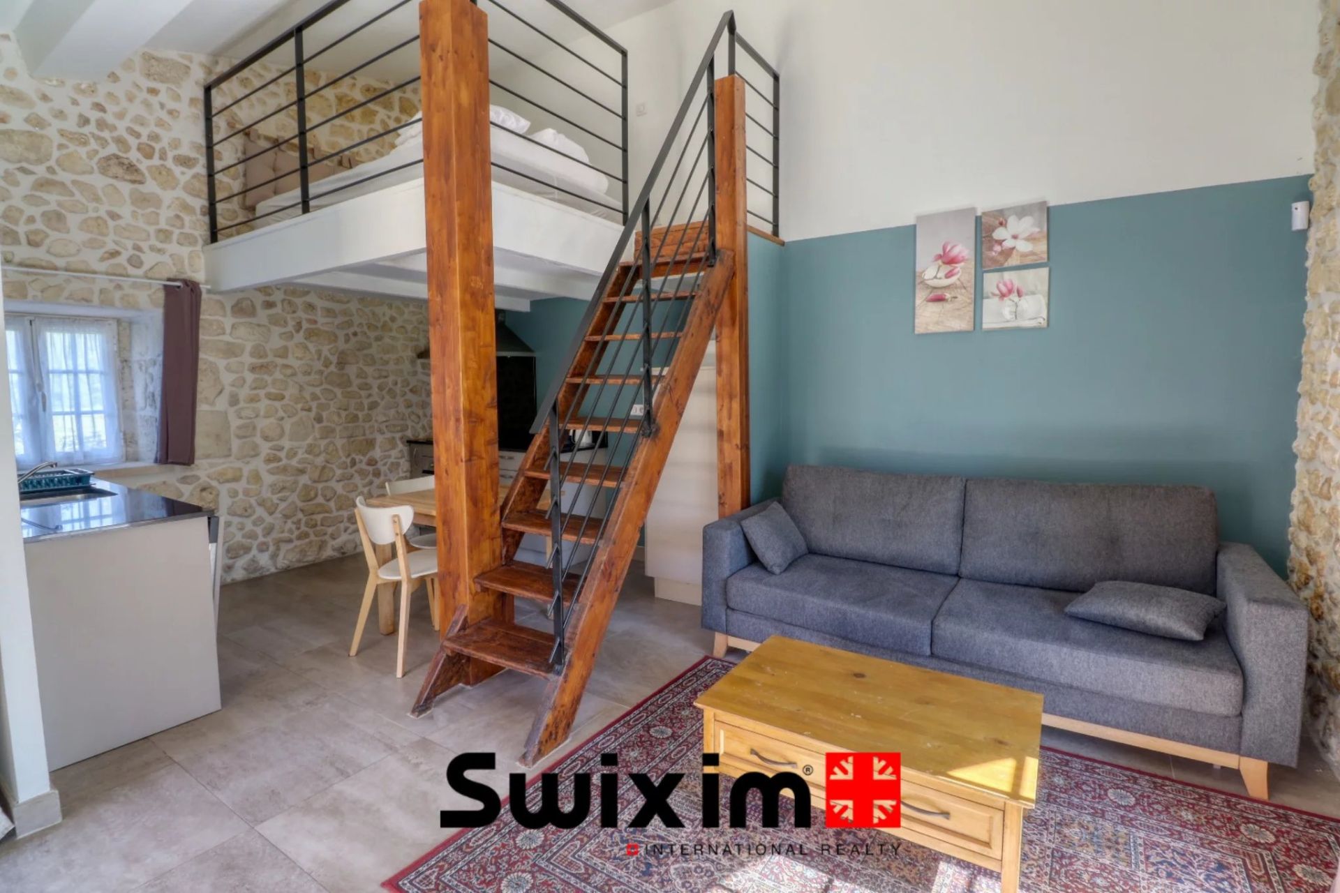 casa 2 Quartos para aluguer sobre Saint-Germain-d'Esteuil (33340)