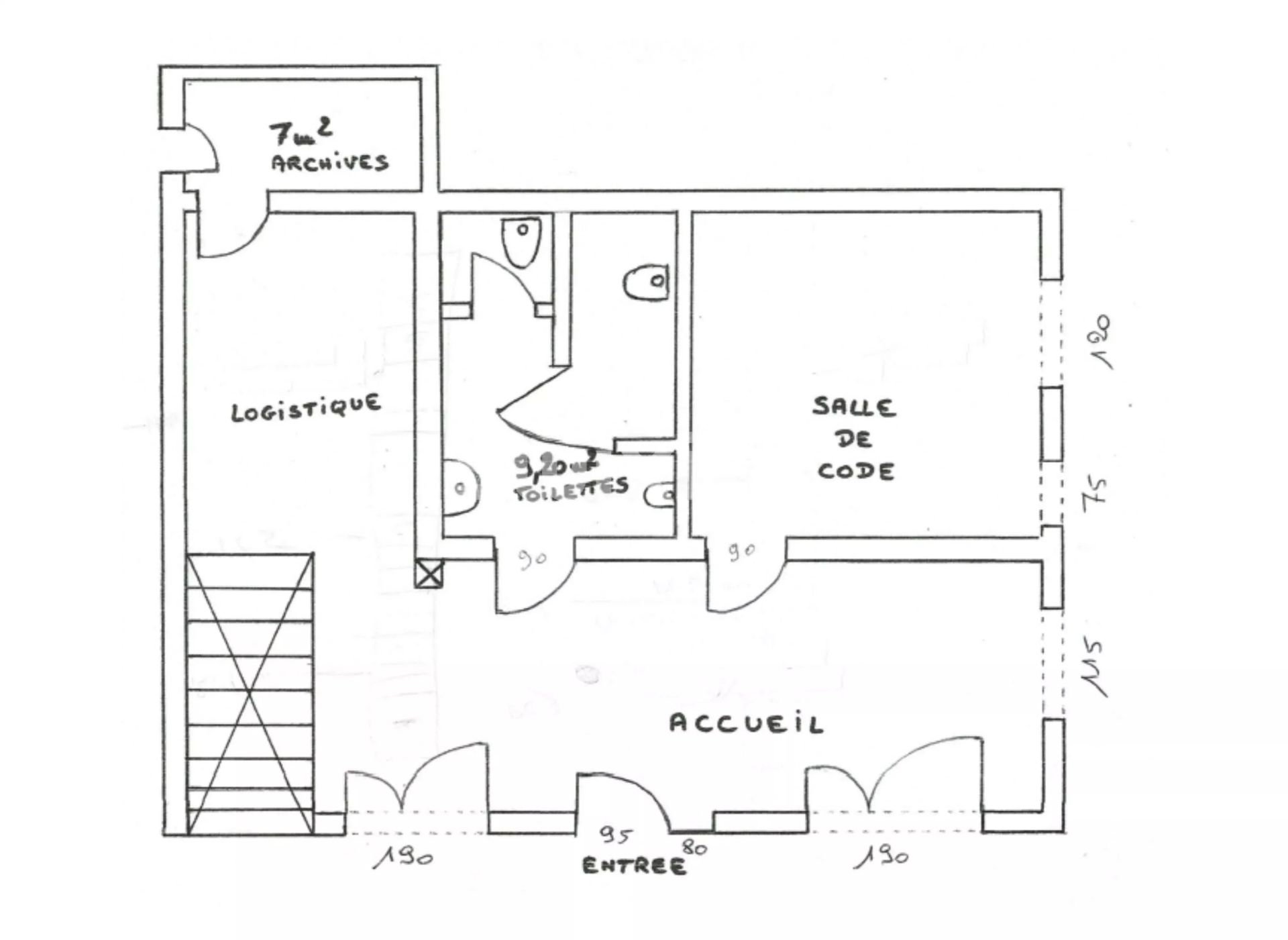 comercial local 3 Quartos para venda sobre Ribeauvillé (68150)
