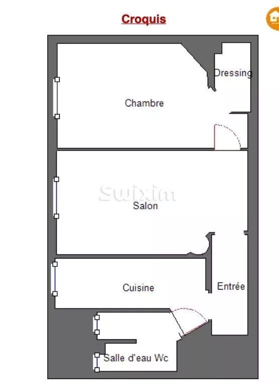 appartement 2 Pièces en vente sur Paris 18ème (75018)