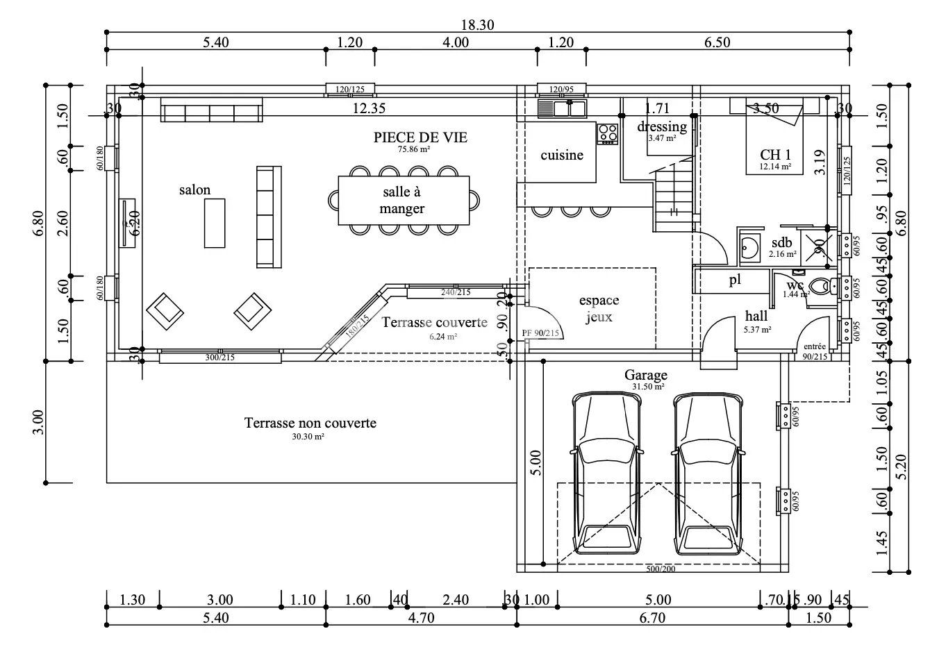 Sale Buildable land Sergy 741&nbsp;m²