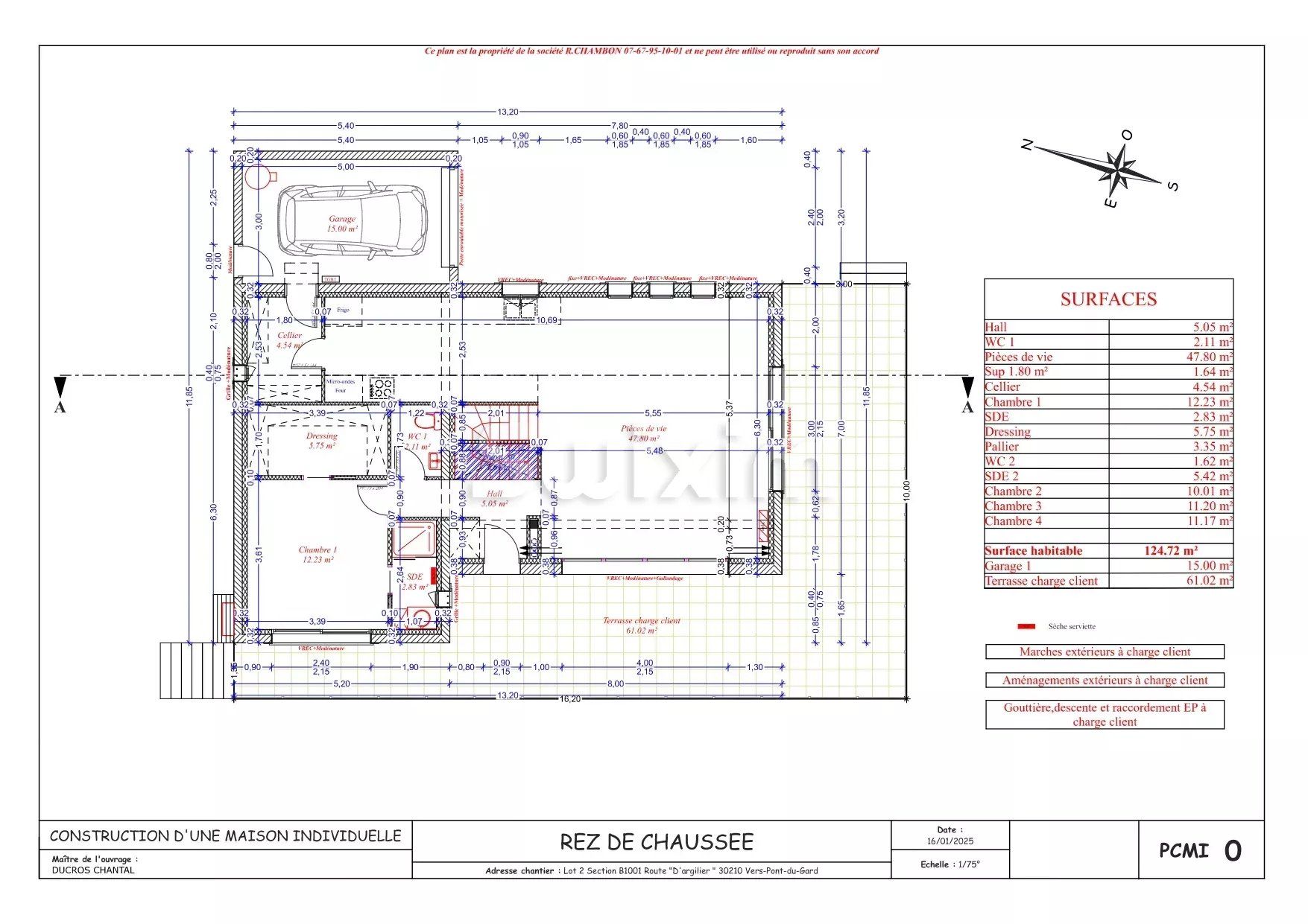 terreno in vendita su Vers-Pont-du-Gard (30210)