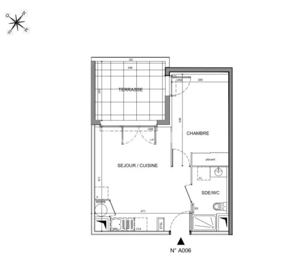 Vendita Appartamento Marseillan 2&nbsp;Camere 39.9&nbsp;m²