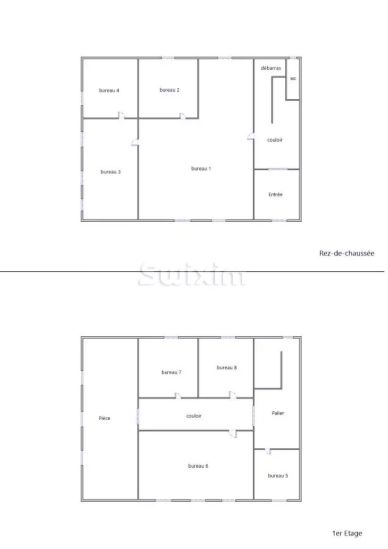 Venta Locale de actividad Saint-Martin-de-Valgalgues 9&nbsp;Salas 190.7&nbsp;m²