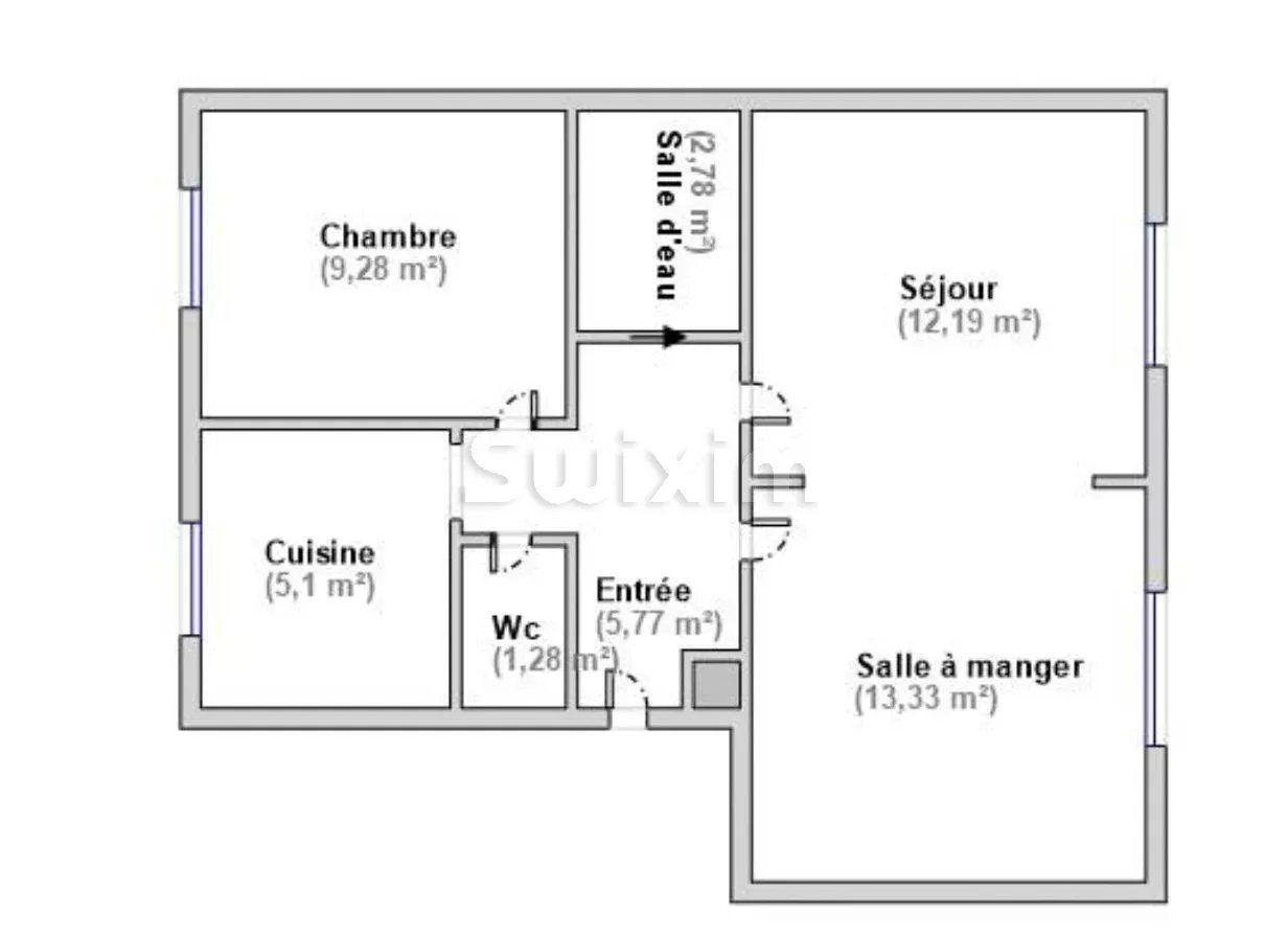 apartamento 2 Salas en venta en Vitry-sur-Seine (94400)