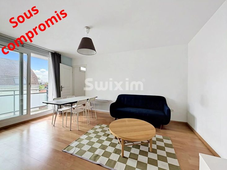 Vente Appartement Saint-André-lez-Lille 2&nbsp;Pièces 48.41&nbsp;m²
