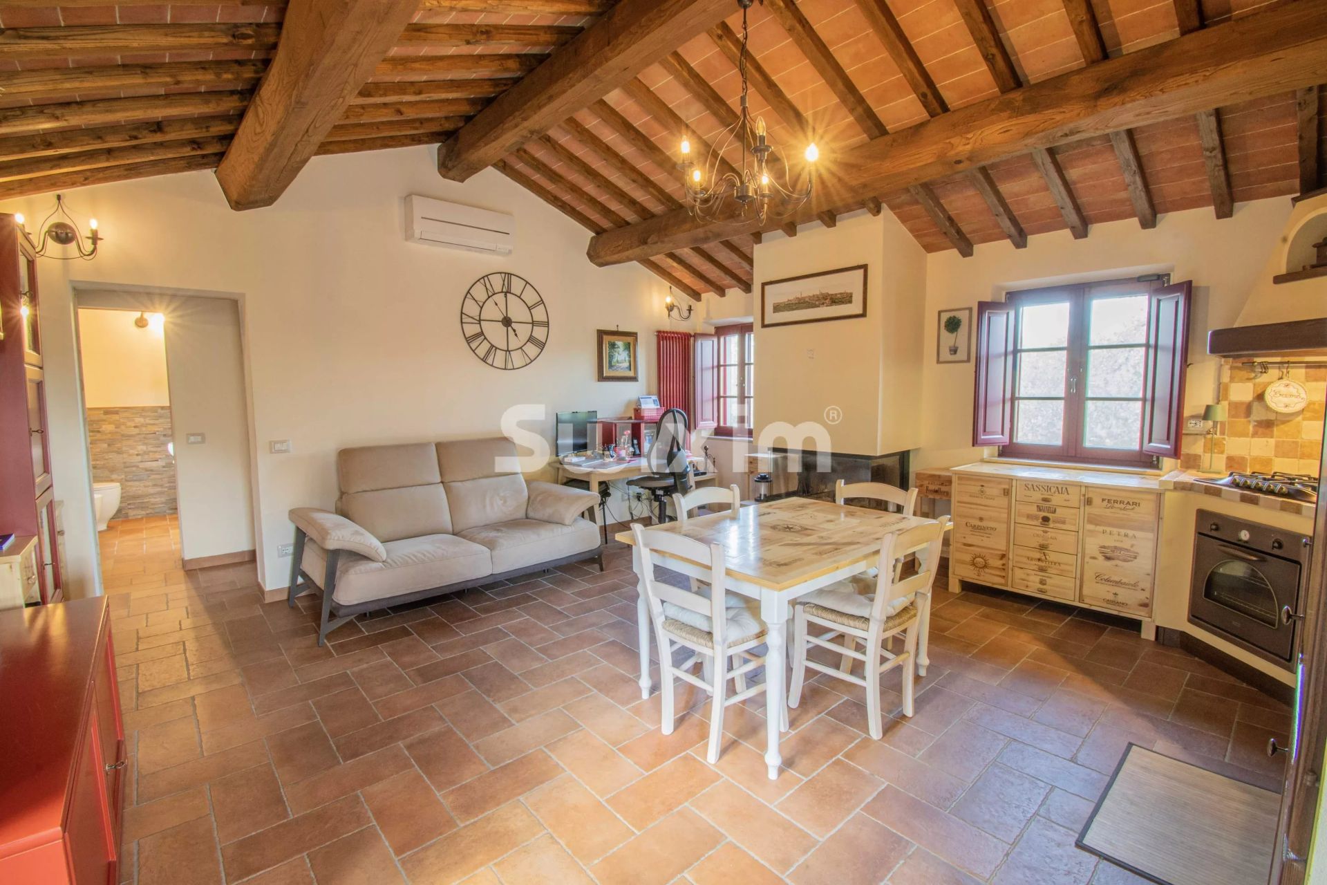 casa 2 Quartos para venda sobre Bucine (52021)