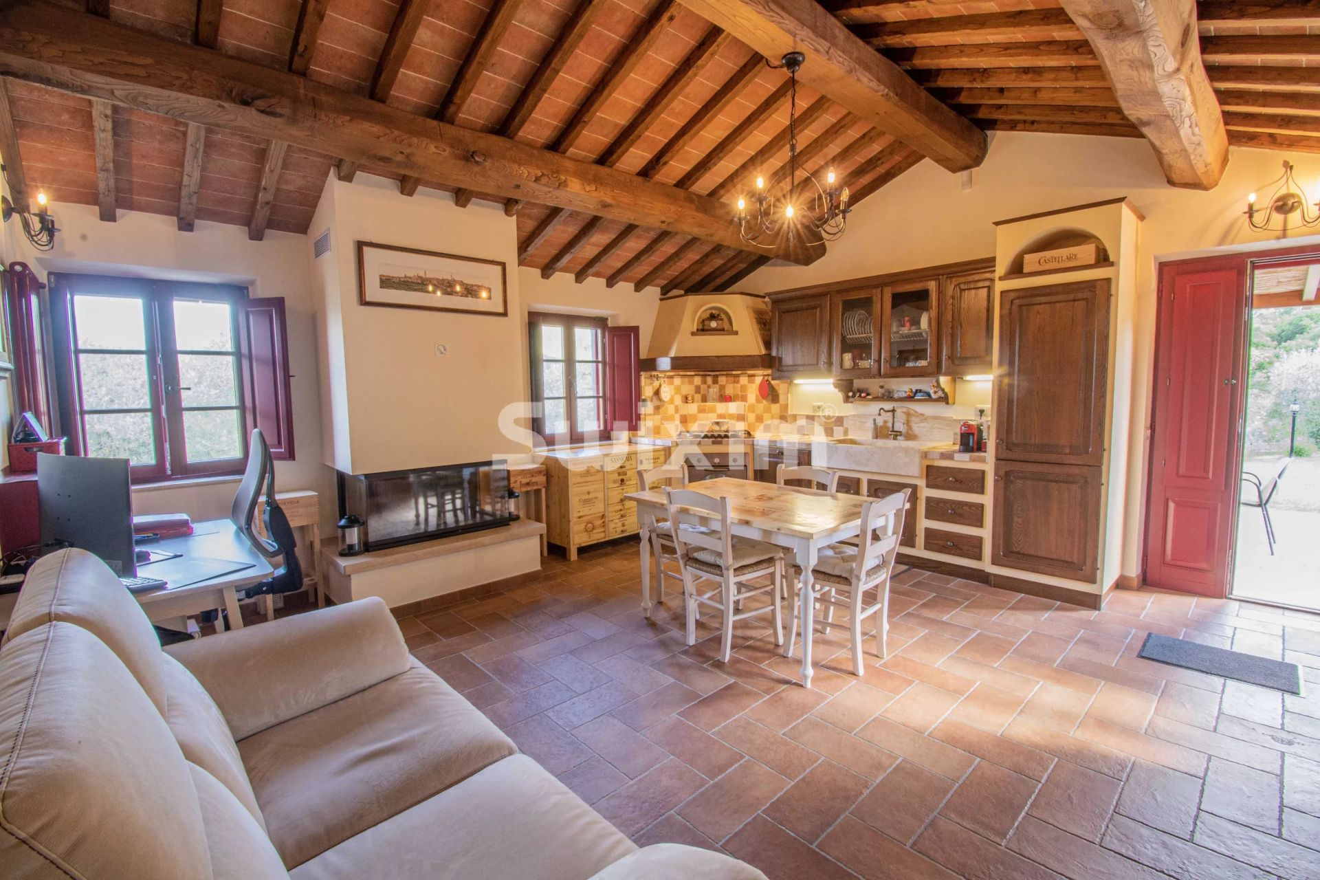 casa 2 Quartos para venda sobre Bucine (52021)
