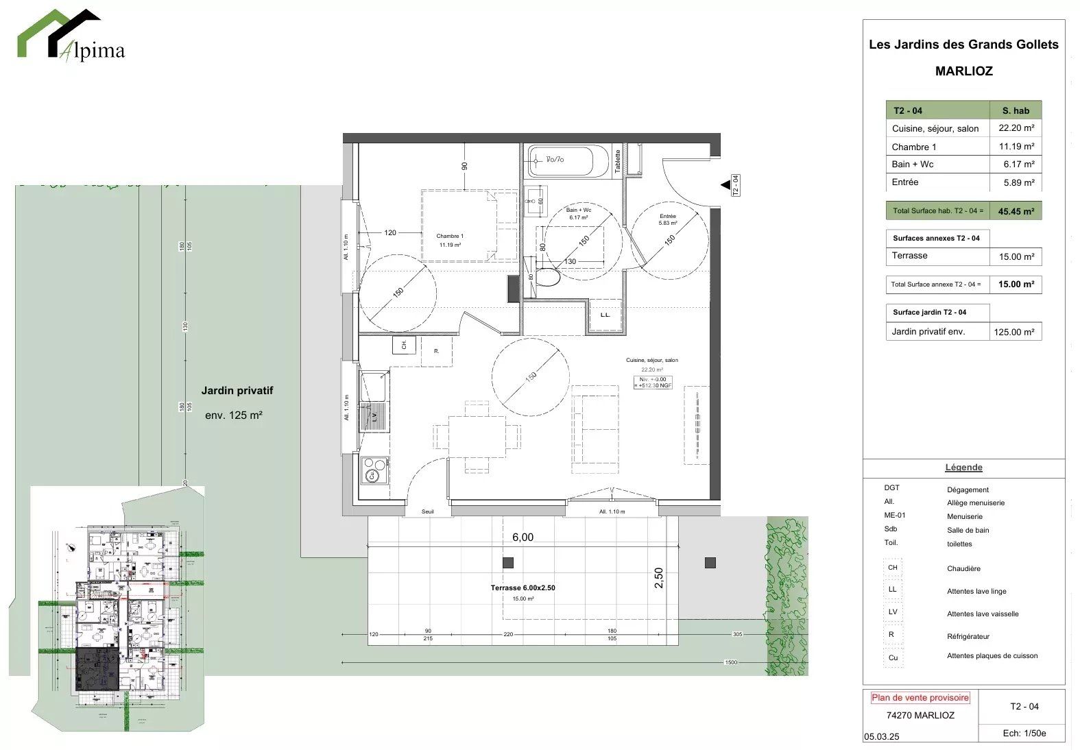 apartamento 2 Salas en venta en Marlioz (74270)