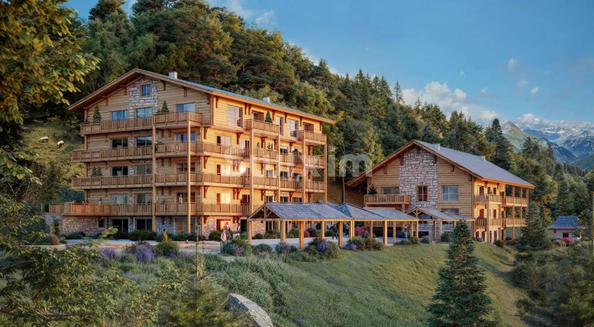appartement 2 Zimmer zum verkauf auf Les Gets (74260)
