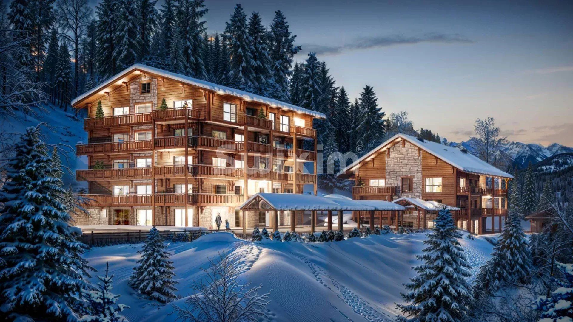 appartement 2 Zimmer zum verkauf auf Les Gets (74260)