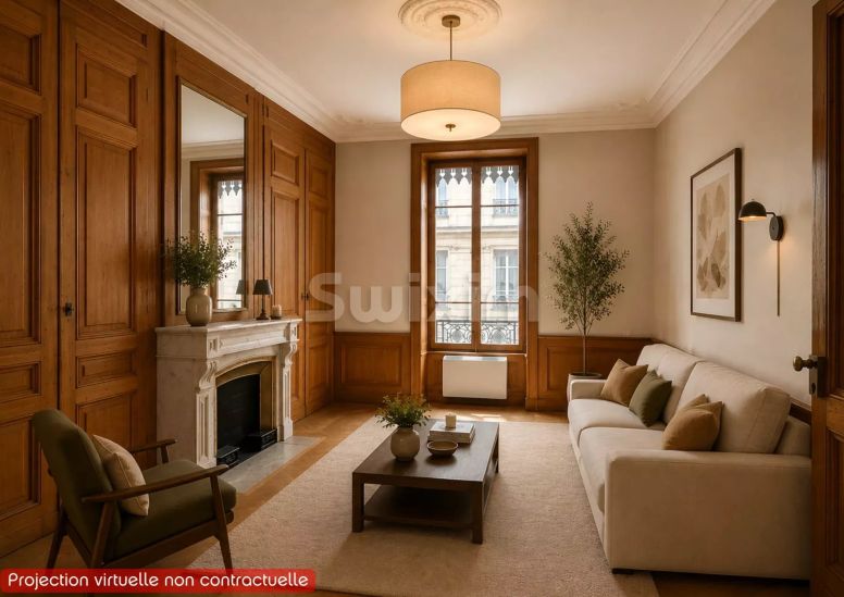 Vente Appartement Lyon 2ème 3&nbsp;Pièces 63&nbsp;m²