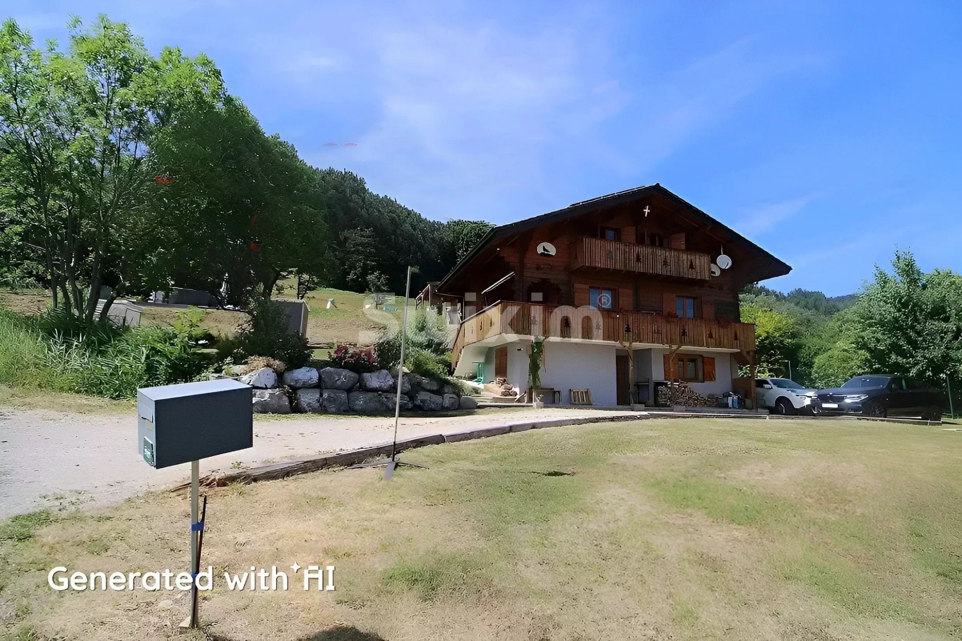 chalet 4 Salas en venta en Habère-Lullin (74420)