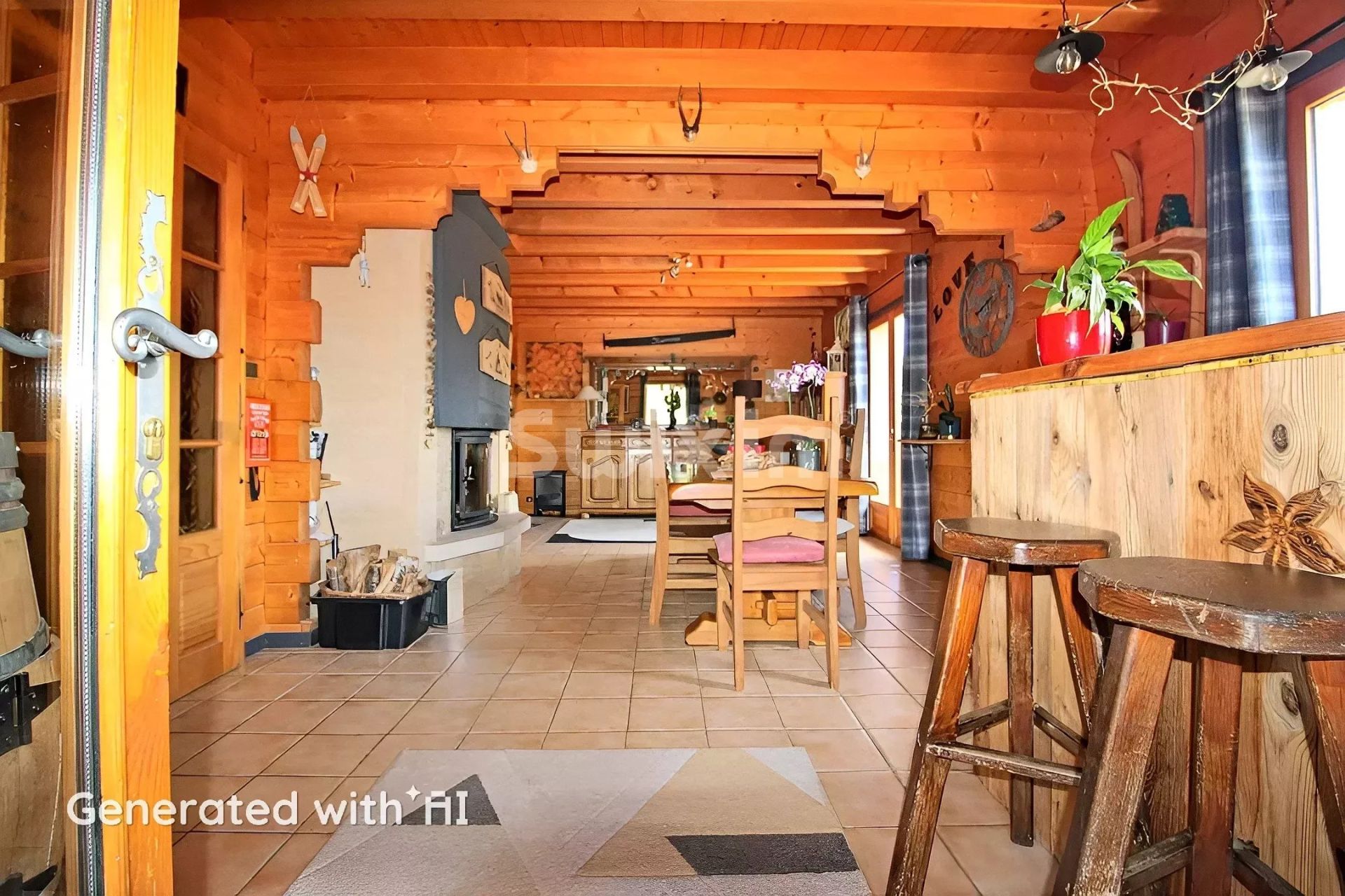 chalet 4 Camere in vendita su Habère-Lullin (74420)