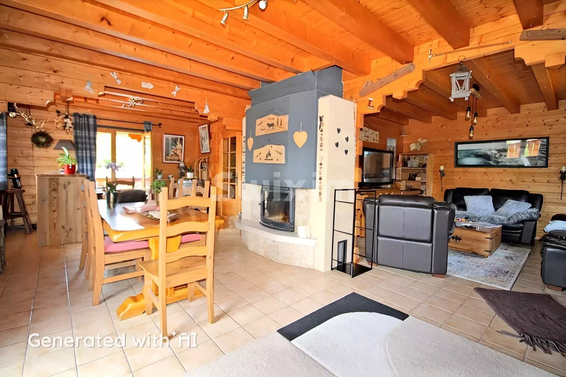chalet 4 Camere in vendita su Habère-Lullin (74420)