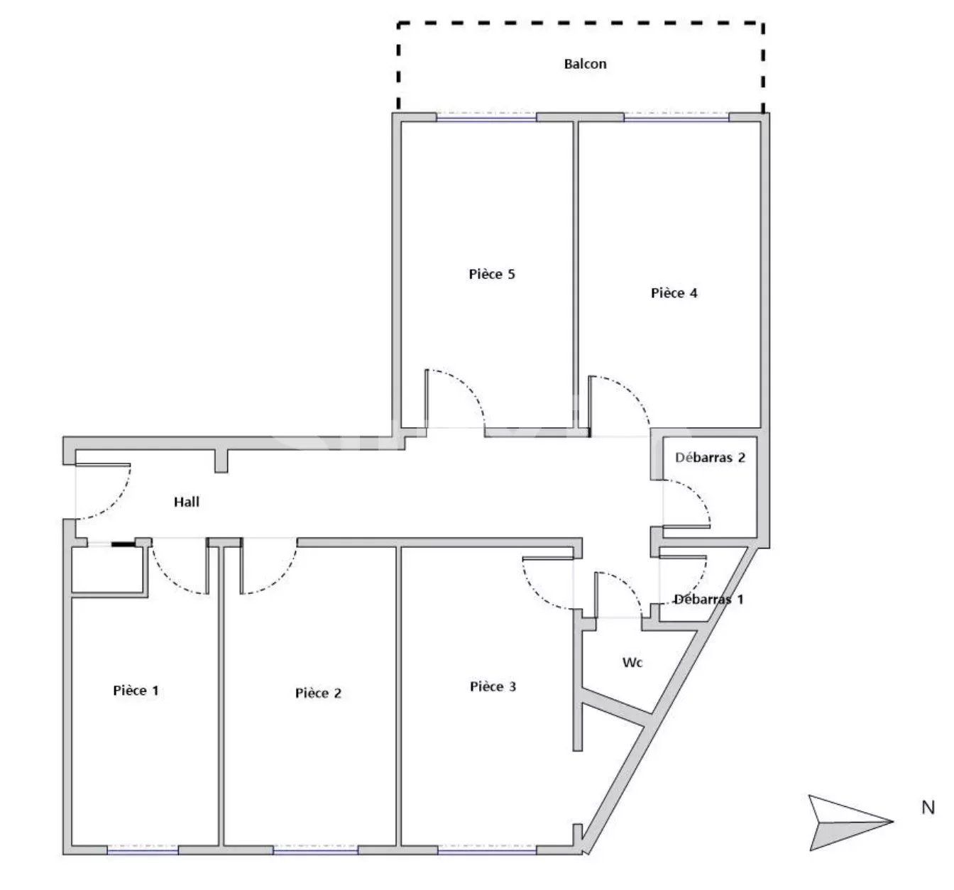 appartamento 5 Camere in vendita su Chambéry (73000)