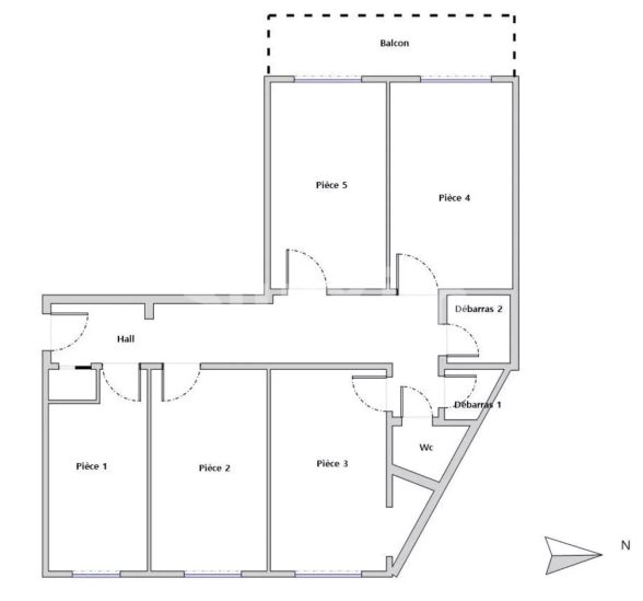 Vendita Appartamento Chambéry 5&nbsp;Camere 91.49&nbsp;m²