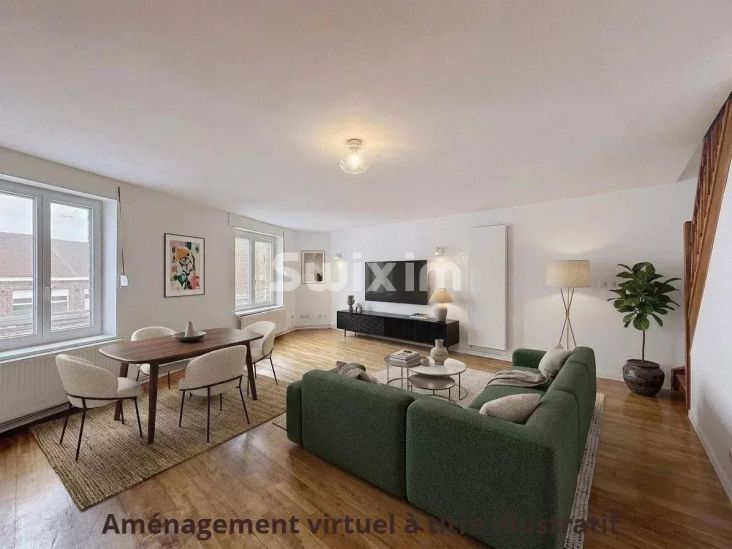 Vente Appartement Wattrelos 4&nbsp;Pièces 81.8&nbsp;m²