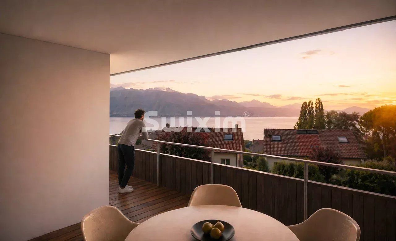 duplex 4.5 Quartos para venda sobre Lutry (1095)