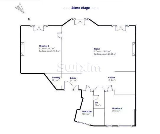 apartment 3 Rooms for sale on Paris 20ème (75020)