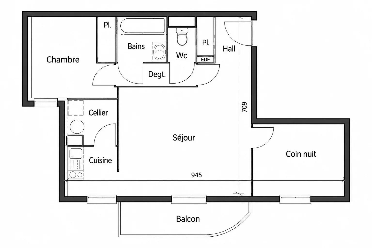 appartamento 3 Camere in vendita su Vétraz-Monthoux (74100)