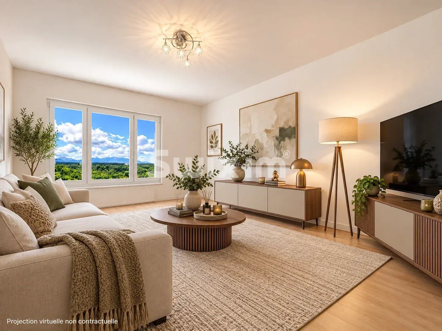 appartement 3 Pièces en vente sur Saint-Genis-Pouilly (01630)
