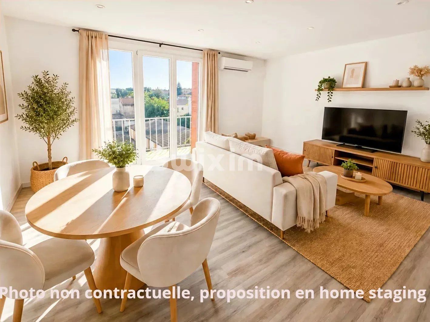 Appartement 3 pièces 56 m² · à Bourg-Saint-Andéol · 55,6 m² · 77 000 €
