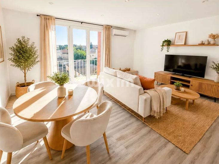 Vente Appartement Bourg-Saint-Andéol 3&nbsp;Pièces 55.6&nbsp;m²
