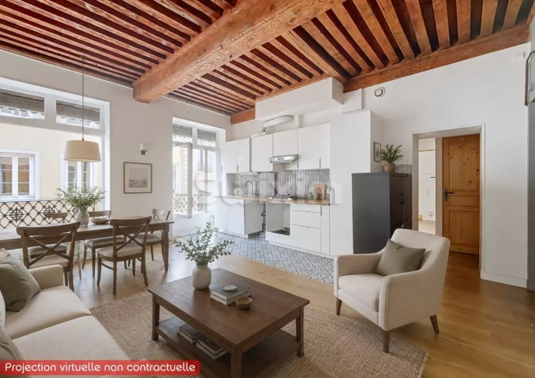 Venta Apartamento Lyon 2ème 2&nbsp;Salas 47.8&nbsp;m²