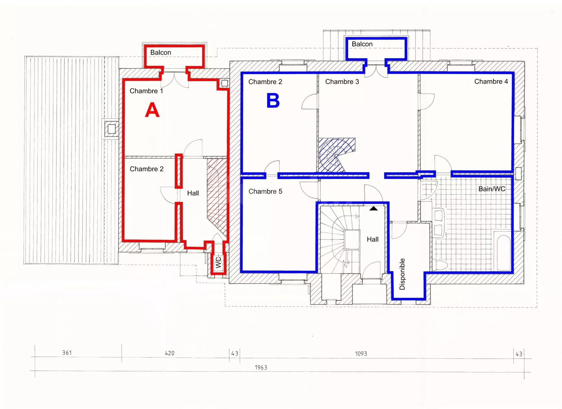 duplex 7 Pièces en vente sur Bevaix (2022)