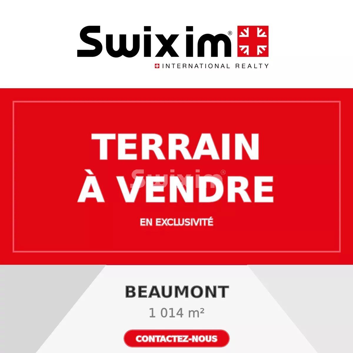 terrain à bâtir en vente sur Beaumont (74160)
