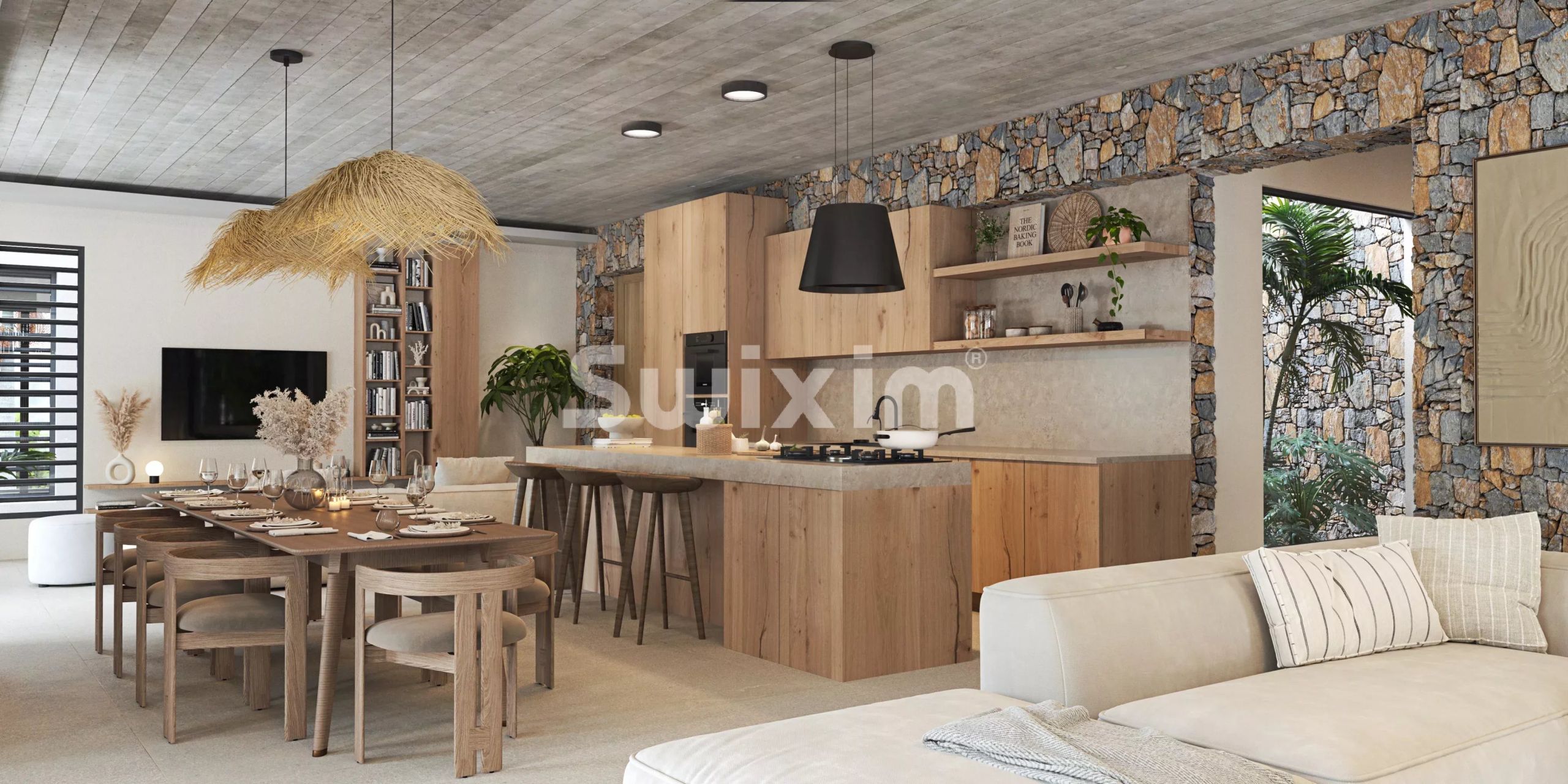 villa 5 Pièces en vente sur Rivière Noire (90306)