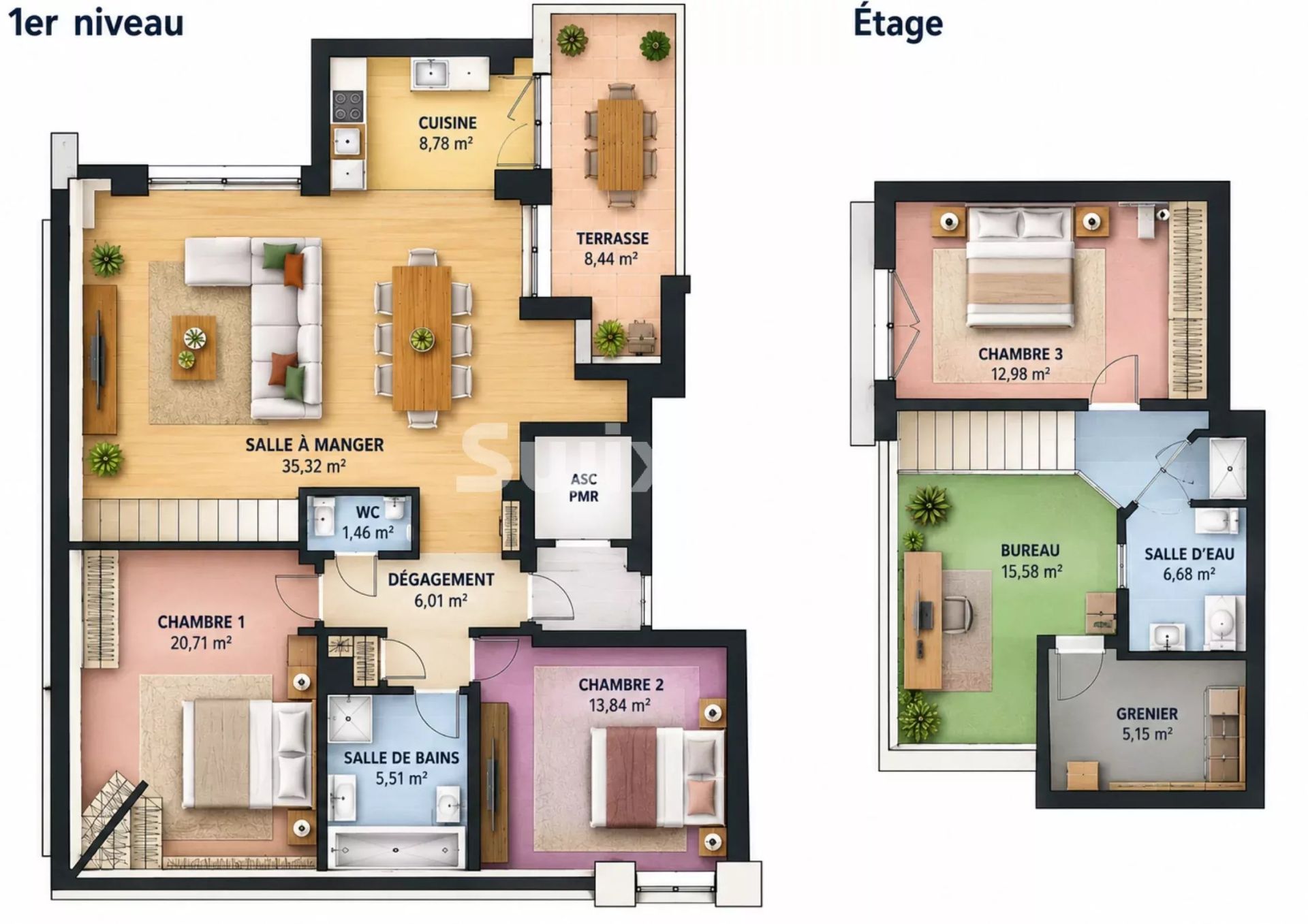 appartement 6 Pièces en vente sur Thannenkirch (68590)