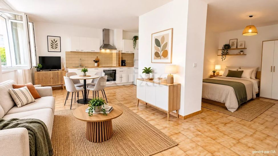 Vente Appartement Nîmes 1&nbsp;pièce 37&nbsp;m²