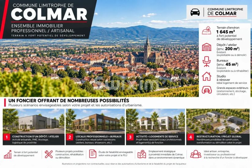 Verkauf Kein Bauland Colmar 1645&nbsp;m²