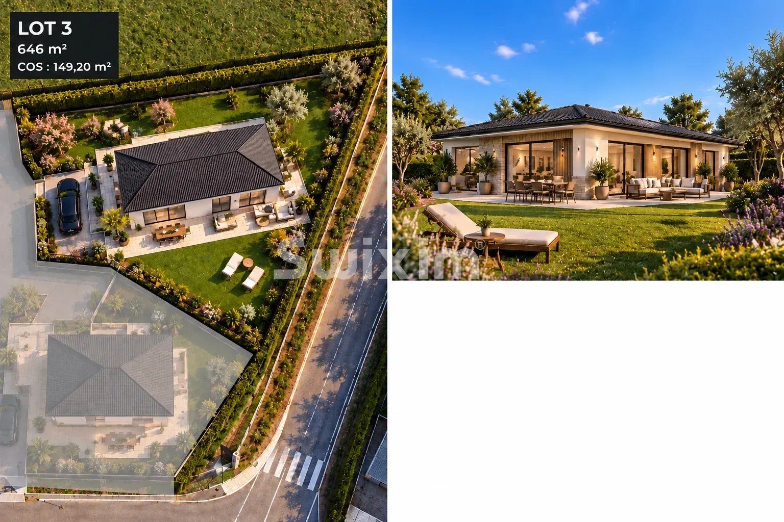terrain à bâtir en vente sur Draillant (74550)