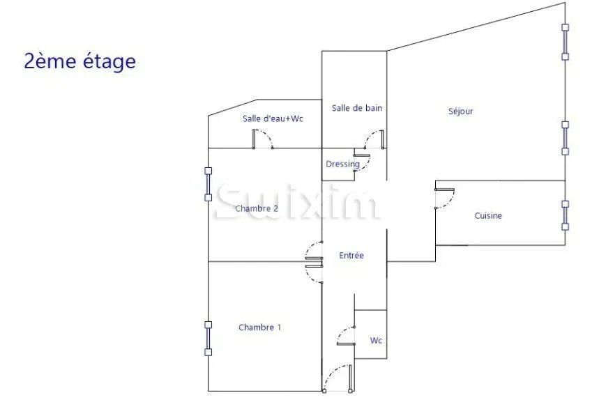appartement 3 Pièces en vente sur Paris 18ème (75018)