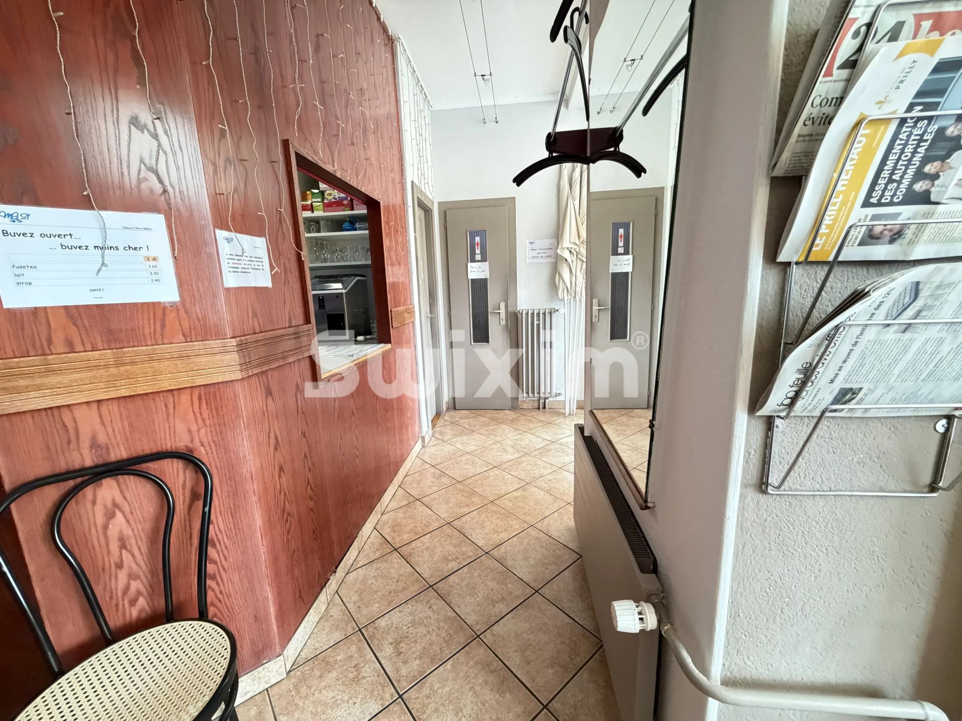 commerce 2 Pièces en vente sur Prilly (1008)