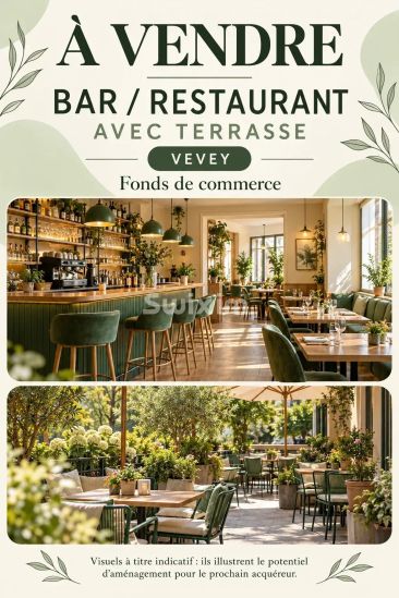 Vente Commerce Vevey 110&nbsp;m²