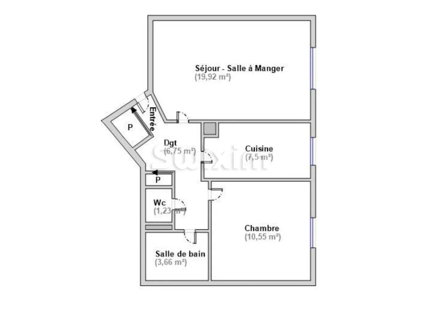 apartment 2 Rooms for sale on Paris 20ème (75020)
